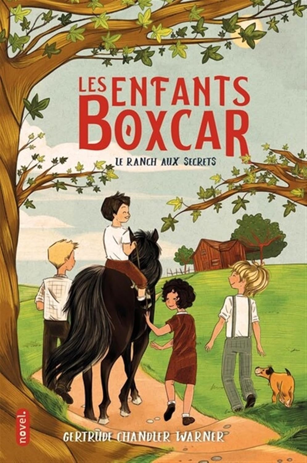 Les enfants Boxcar - Tome 4 - Le Ranch aux secrets Livres Dilisco - OLF   