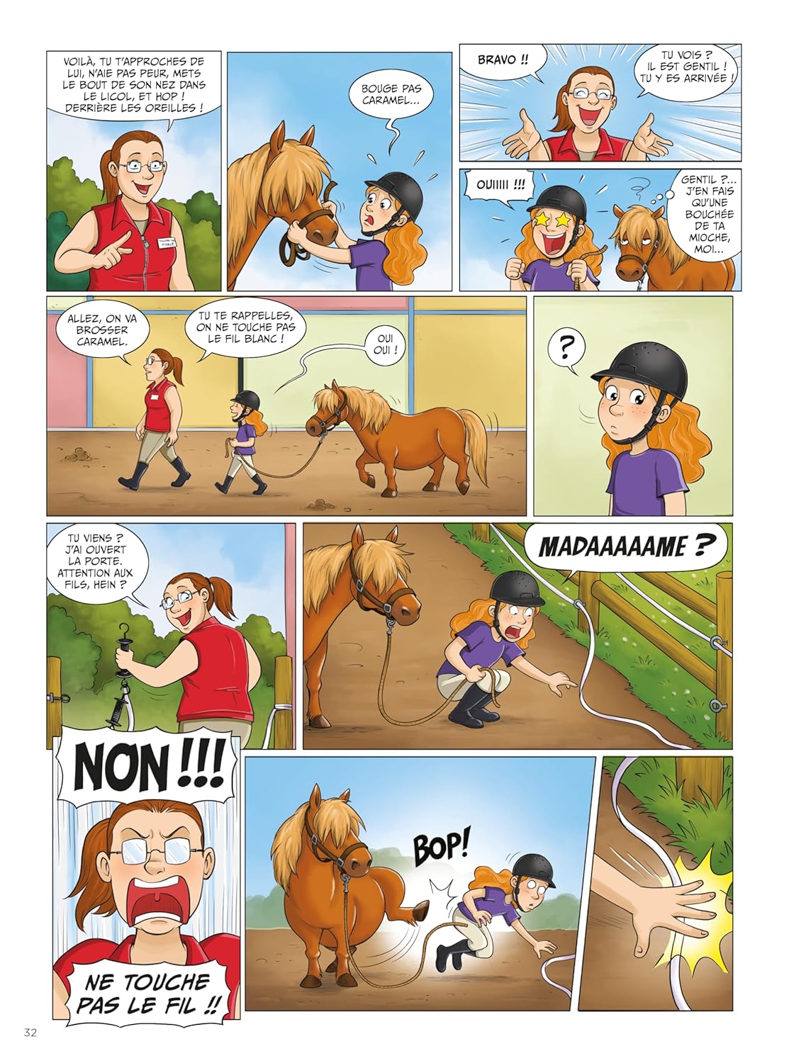 Entre ses Oreilles Tome 1 - L'Écurie des Chevaux bien nourris - BD