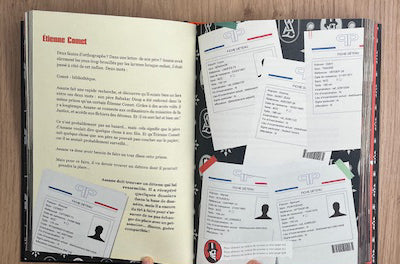 Le grand livre escape game Lupin Cahiers de jeux olf