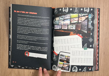 Le grand livre escape game Lupin Cahiers de jeux olf