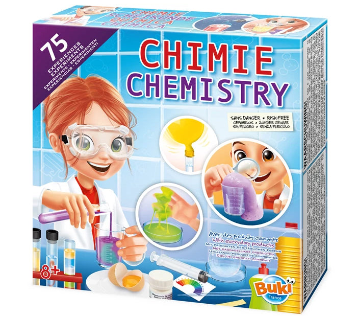 Coffret de 75 expériences de Chimie Jeux & loisirs créatifs Swissgames