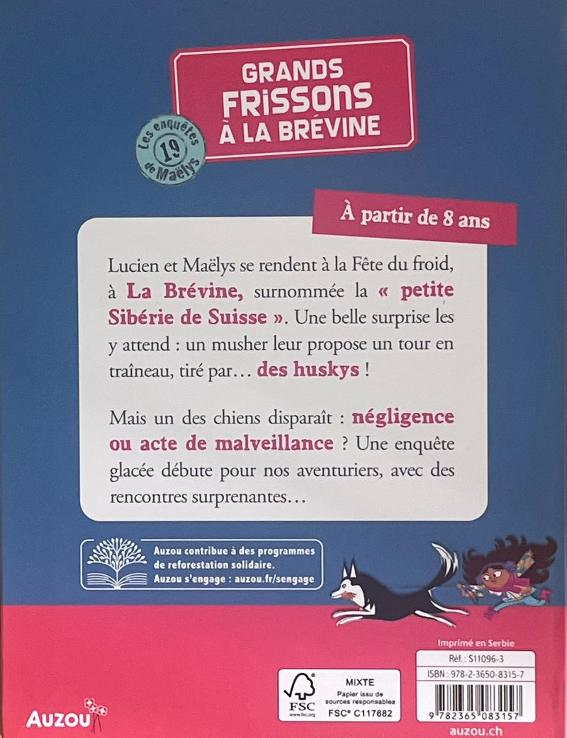 Les enquêtes de Maëlys - T19: Grands frissons à la BREVINE - Dès 8 ans Livres OLF   