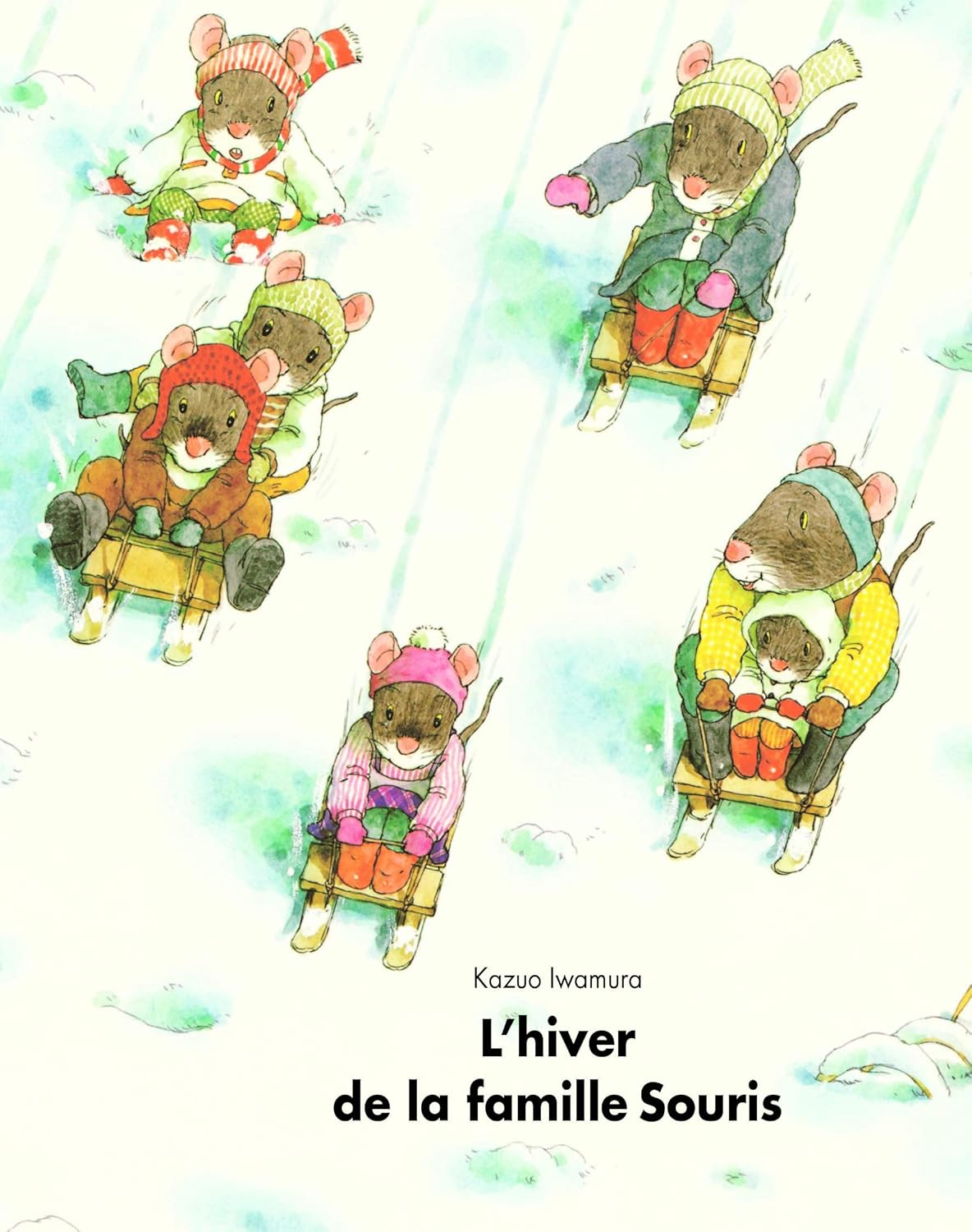 L'Hiver de la famille Souris Livres Servidis   