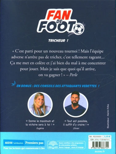 Fan de Foot - T.2 - Tricheur - 6-9 ans Livres La family shop   