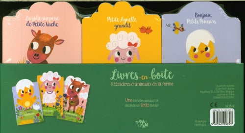 3 histoires avec les animaux de la ferme à lire le soir Livres OLF