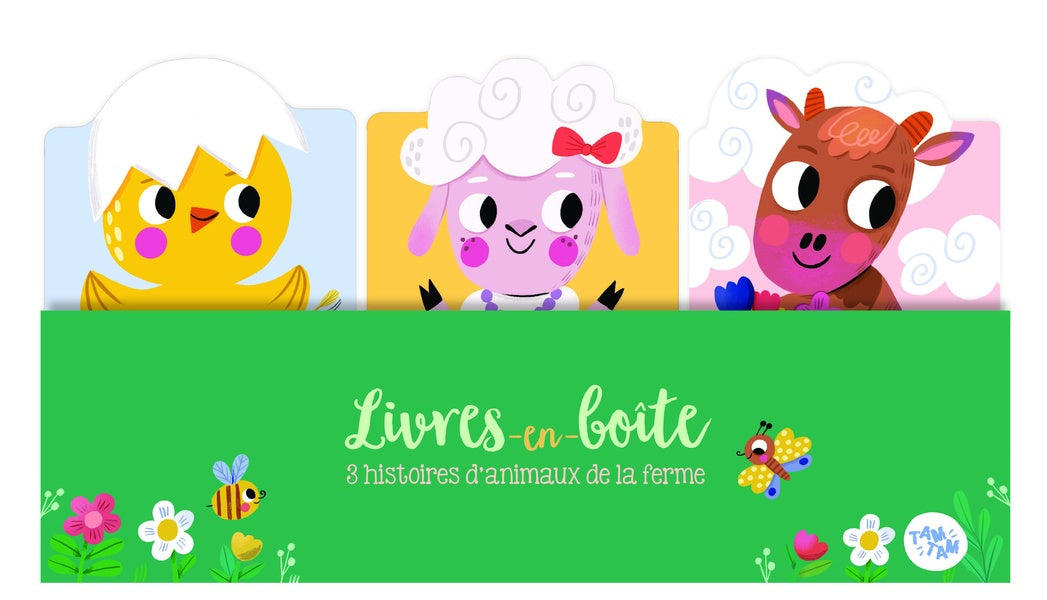 3 histoires avec les animaux de la ferme à lire le soir Livres OLF