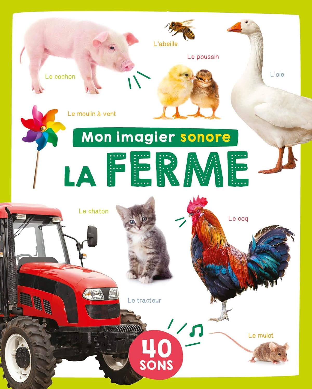 Mon imagier sonore - La ferme Livres OLF