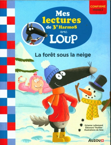 Loup en 3ème harmos N2 : la forêt sous la neige Livres La family shop   