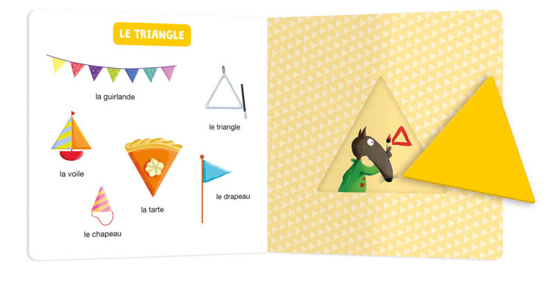 P'tit Loup : j'apprends les formes Livres La family shop   