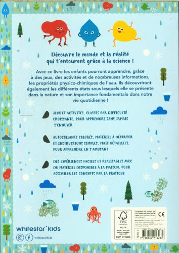 L'eau : fous de science - Des expériences autour de l'eau ! Dès 6 ans Livres dilisco - OLF