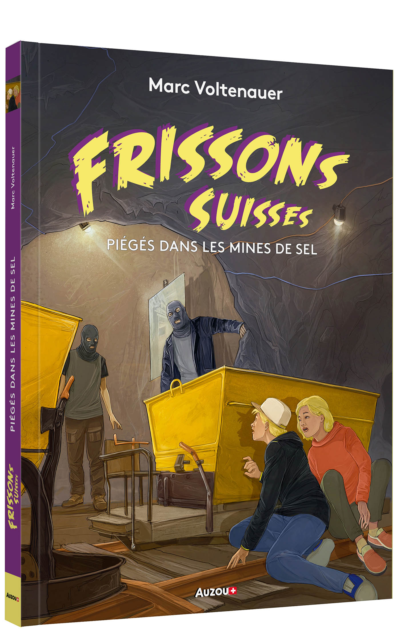 Piégés dans les mines de sel - Polar pour ados - Frissons suisses - Dès 10 ans Livres OLF