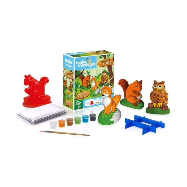 MAKO KIT 3 MOULES BALADE EN FORET Jeux & loisirs créatifs Swissgames   