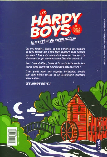 Les Hardy Boys : Le mystère du vieux moulin T3 - Polar pour ados - Dès 10 ans Livres OLF - dilisco