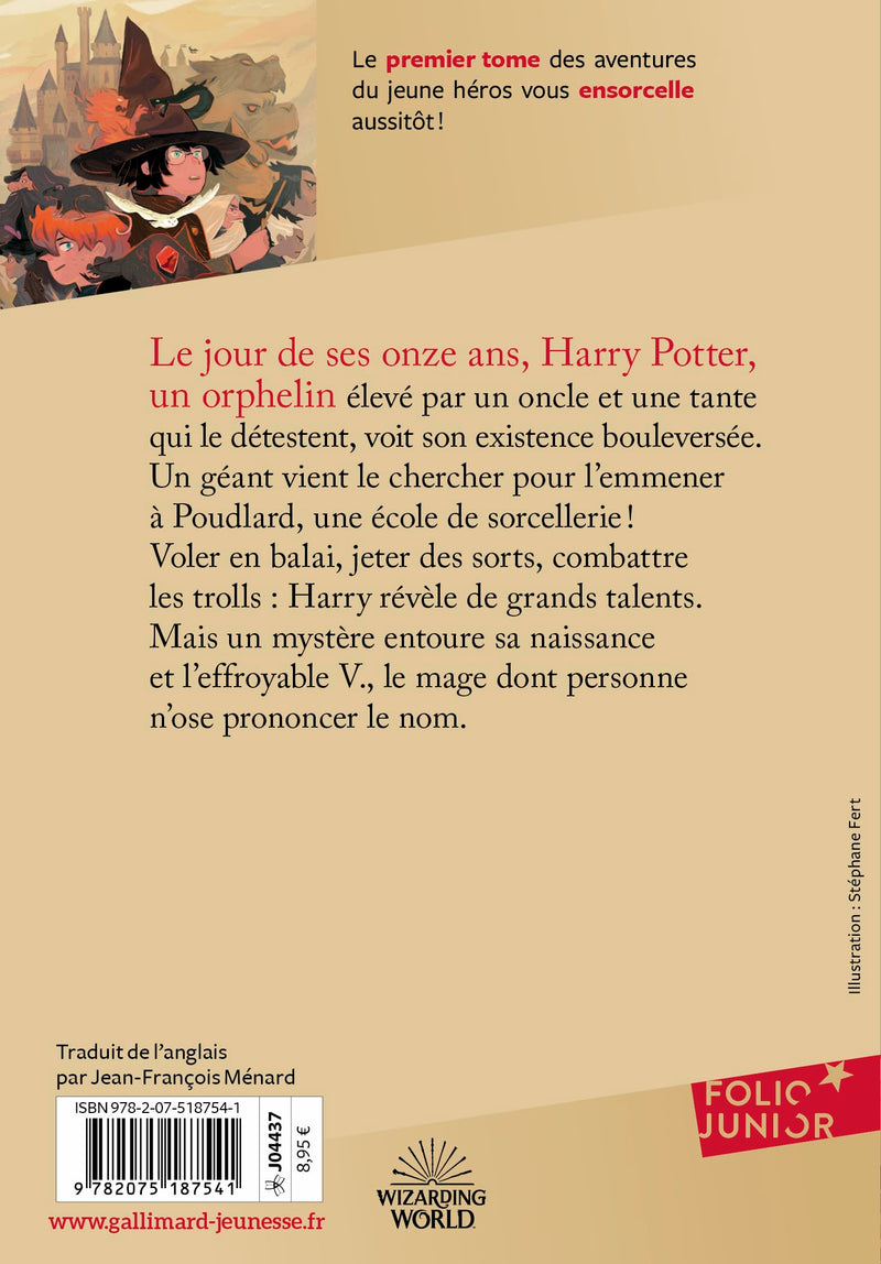 Harry Potter à l'école des sorciers - T1 Livres La family shop   