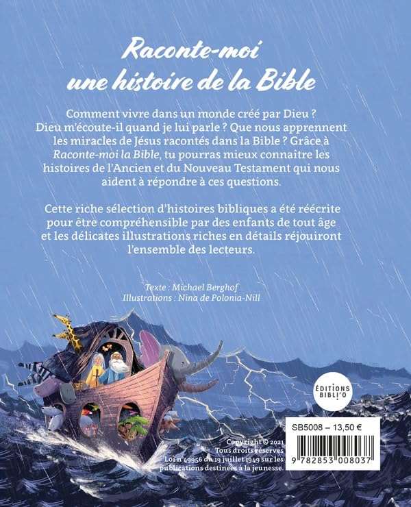 Raconte-moi une histoire de la Bible Livres OLF   