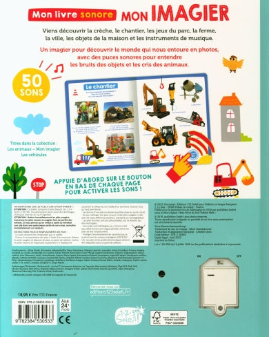 Mon imagier sonore Livres OLF