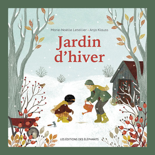 Jardin d'hiver - tout-petits - Livre enfant sur la conception par PMA Livres Servidis   