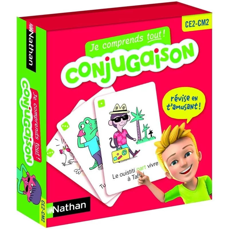 JE COMPRENDS TOUT CONJUGAISON - 8-10 ans (5-7e harmos) Jeux & loisirs créatifs Swissgames   