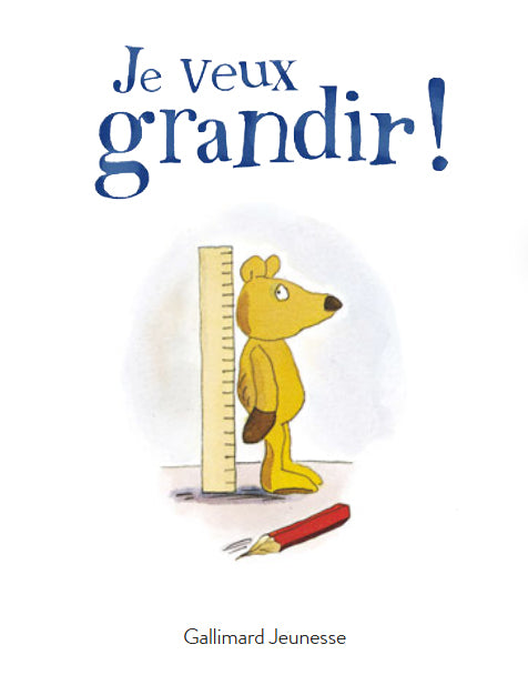 Je veux grandir - Livre enfant Livres Servidis