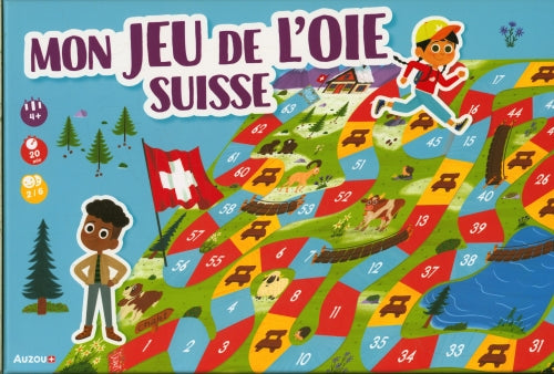 Mon jeu de l'oie suisse - La montagne Jeux & loisirs créatifs OLF   