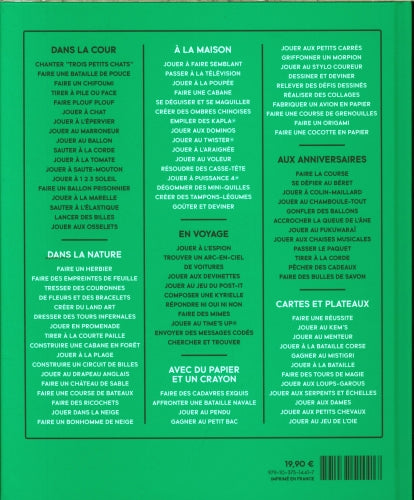 Cahier de jeux - Je veux jouer - 1000 idées pour s'muser Cahiers de jeux OLF - Interforum