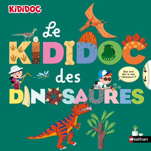 Le kididoc des dinosaures Livres OLF   