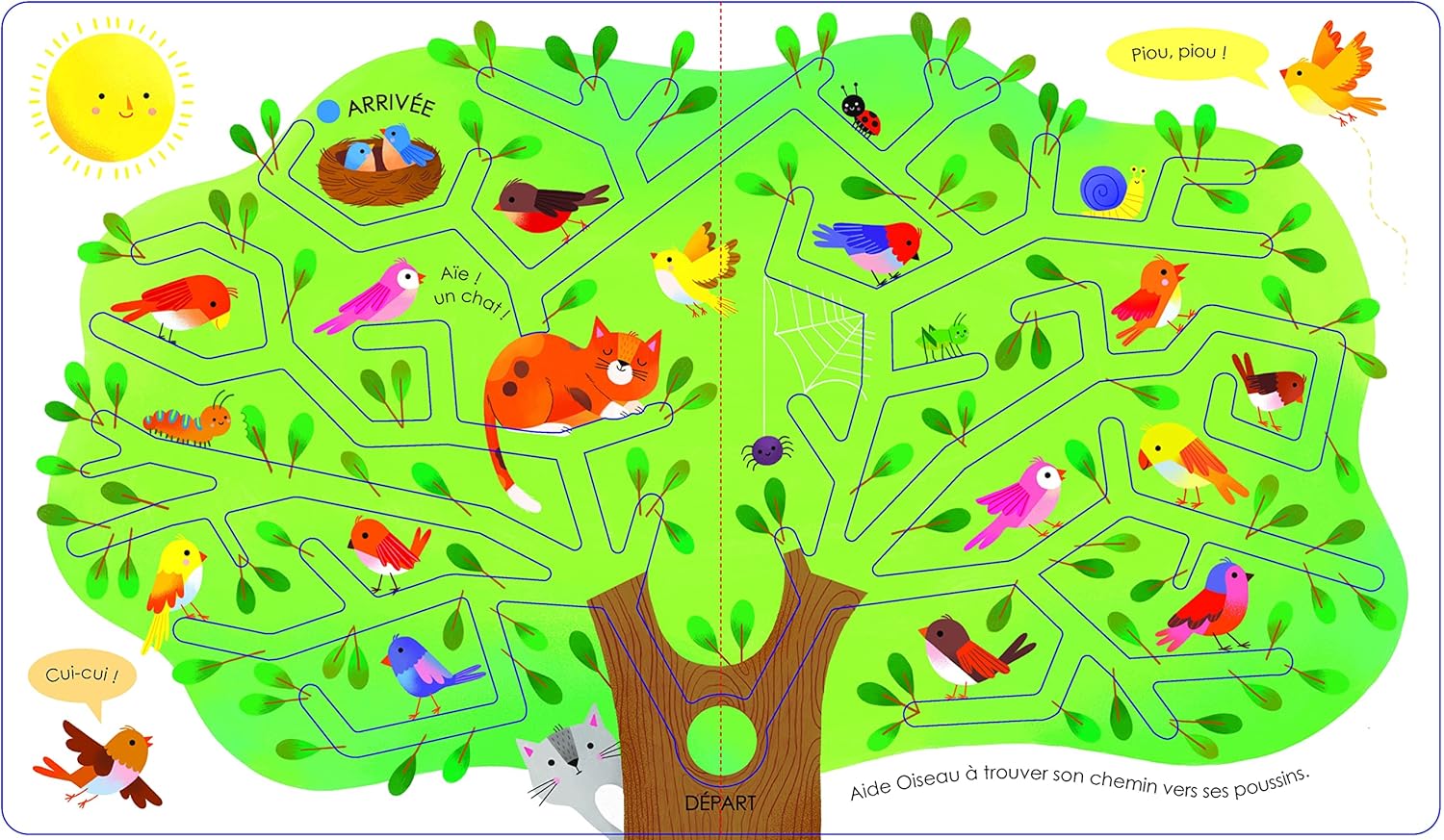 Les labyrinthes - Suis avec ton doigt Livres OLF