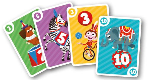 1-2-3 circus, un jeu de cartes pour dénombrer et observer les chiffres Jeux & loisirs créatifs La family shop   