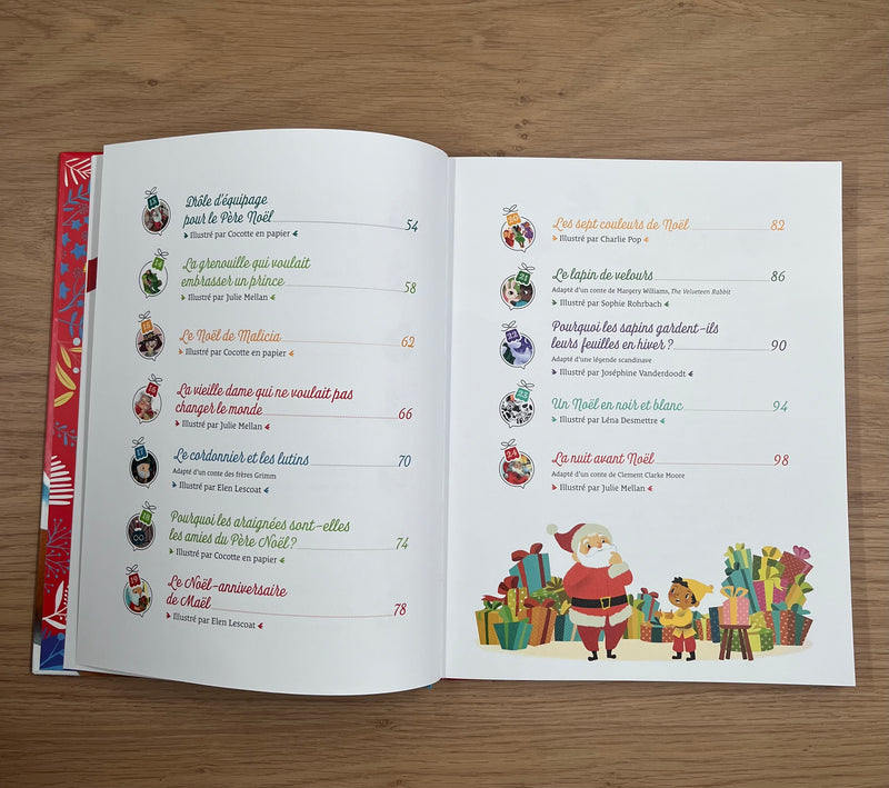 Au pays du père Noël, une histoire pour les tout-petits: Histoire du soir à  raconter, livre pour enfant, fille et garçon, de 1 à 5 ans by Lili Verfil