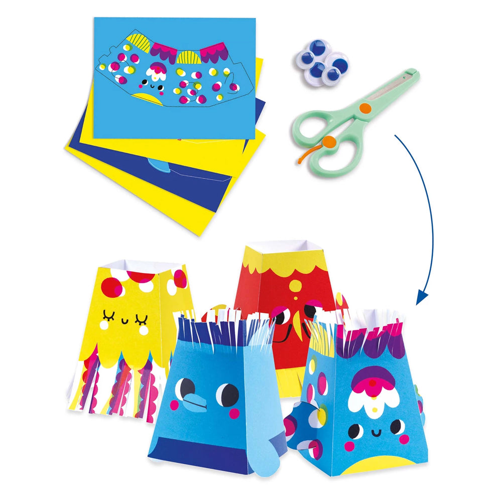 Coffret activités créatives sur les animaux de la mer - 3-6 ans
