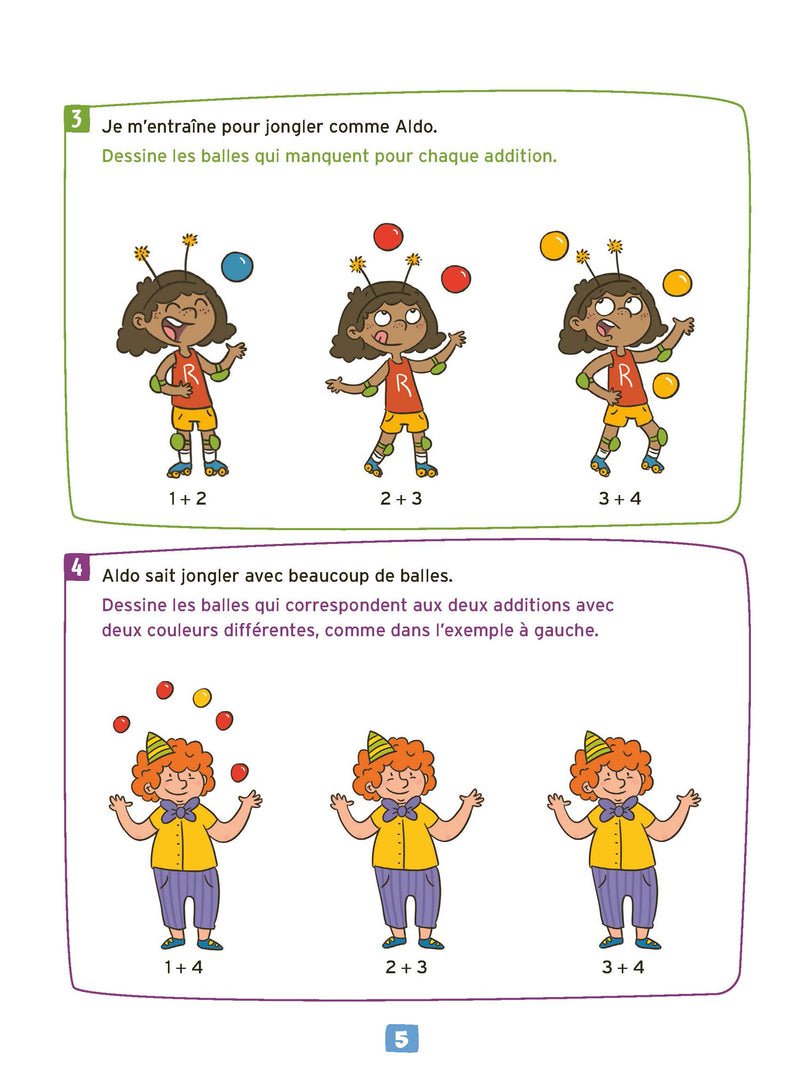 Cahier de jeux : des jeux pour apprendre les tables d'addition - 3-4ème Cahiers de jeux OLF   