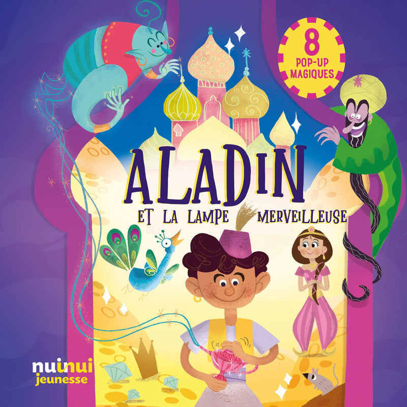 Conte Aladin et la lampe merveilleuse - Pop-Up - Mesure, patience et avidité Livres La family shop   