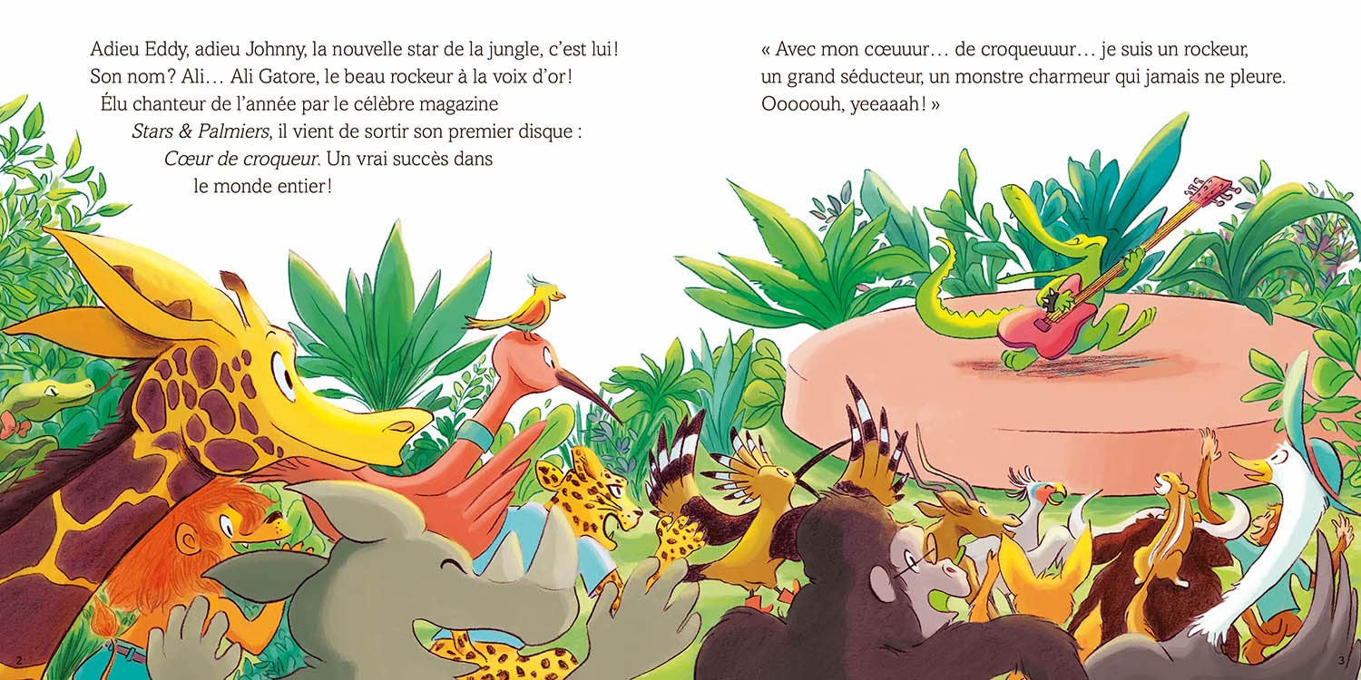 Ali Gatore se prend pour le roi - Livre enfant sur les caprices Livres OLF   