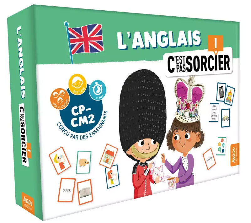 L'anglais c'est pas sorcier - Jeu éducatif anglais Jeux & loisirs créatifs La family shop   