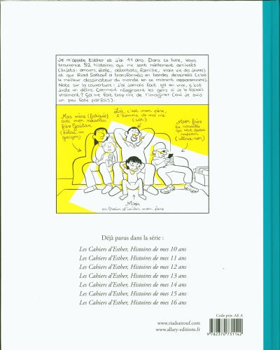 Les cahiers d'Esther Tome 2 : Histoire de mes 11 ans Livres OLF   