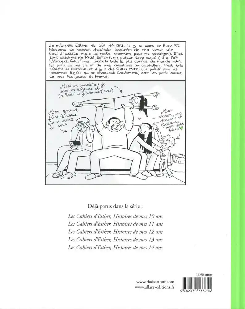 Les cahiers d'Esther Tome 5 : Histoire de mes 14 ans Livres OLF   