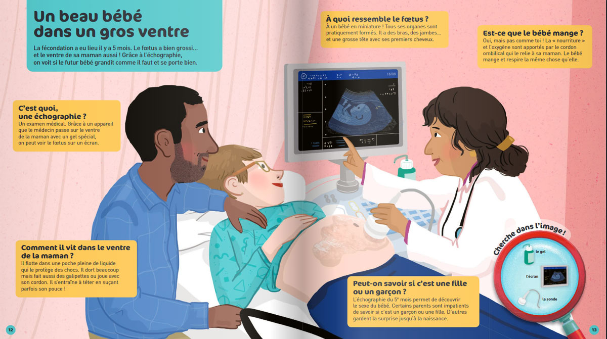 Comment on fait les bébés ? - Dès 5 ans Livres OLF   