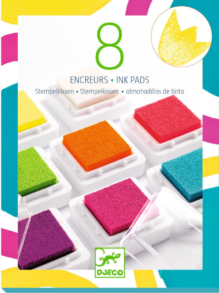 8 tampons encreurs Pop + 1 nettoyeur
