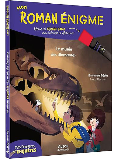Roman Enigme - Mes premières enquêtes : Le musée des dinosaures Livres La family shop   