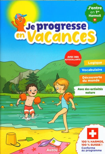 J'entre en 1ère HarmoS - Cahier de vacances Cahiers de vacances OLF   