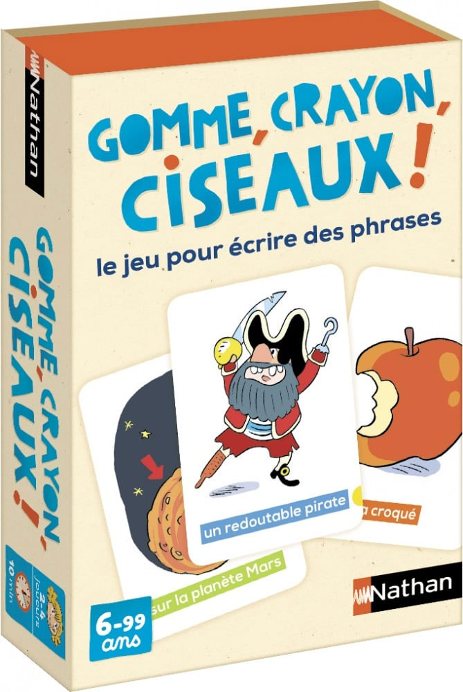 Gomme, crayon, ciseaux ! Jeux & loisirs créatifs Swissgames   