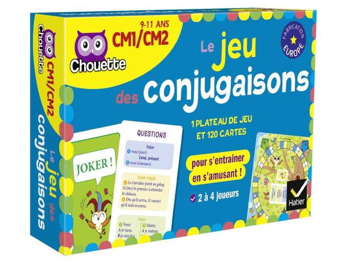 Le jeu des conjugaisons - Enfants 9-11 ans Jeux & loisirs créatifs La family shop   