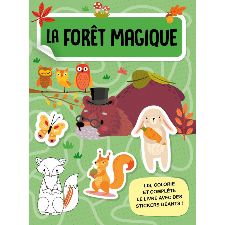 Coffret créatif: La forêt magique Box Arts & Craft - 5 ans Jeux & loisirs créatifs Servidis   