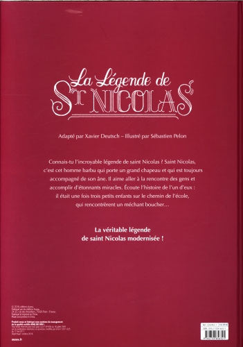 La légende de Saint-Nicolas Livres La family shop   