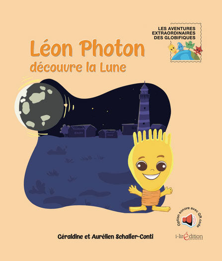 Léon Photon découvre la lune - Livre enfant sur la Lune Livres OLF   