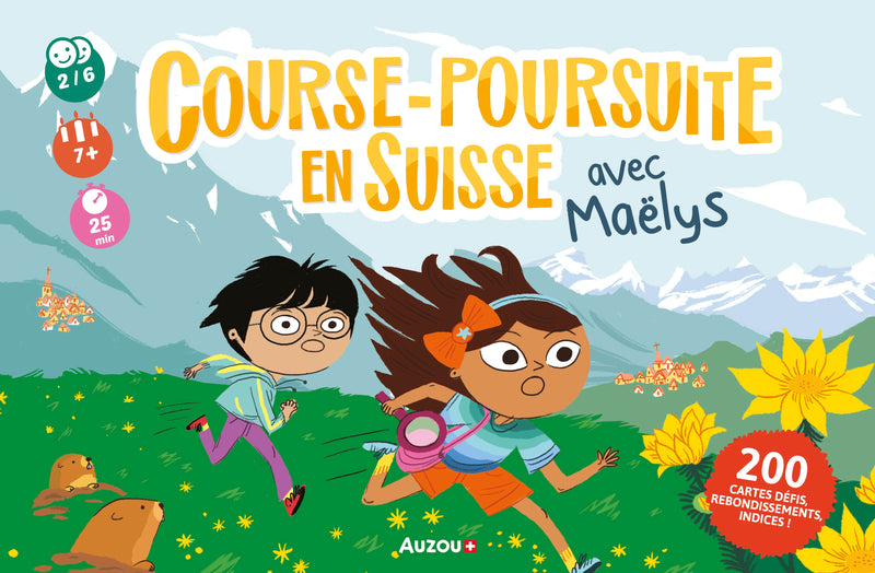 Course poursuite en Suisse avec Maëlys: résous l'enquête avec Maëlys et Lucien! Jeux & loisirs créatifs La family shop   