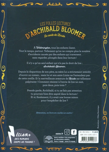 Les folles lectures d'Archibald Bloomer - Le conte de Kristo - T1 - Dès 9 ans Livres La family shop   