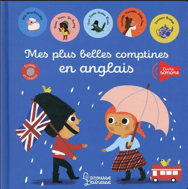 Mes plus belles comptines en anglais Livres La family shop   