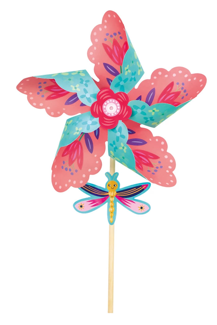 Moulin à Vent - Fleurs - DIY