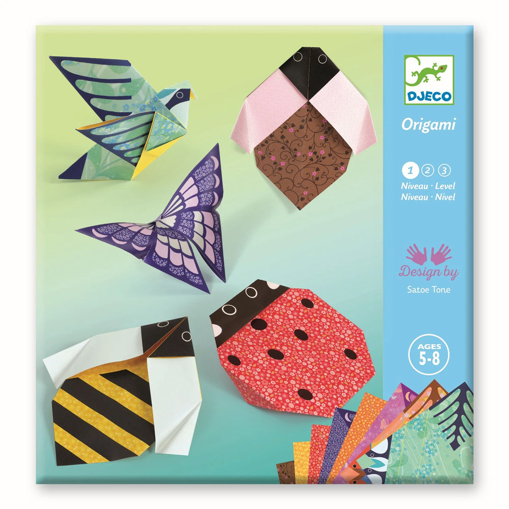 Origami animaux de mon jardin - dès 5 ans
